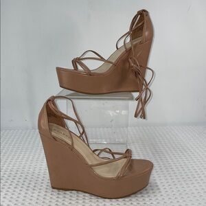 BAMBOO STRAPPY PLATFORM WEDGE SANDALS FTL-03-117